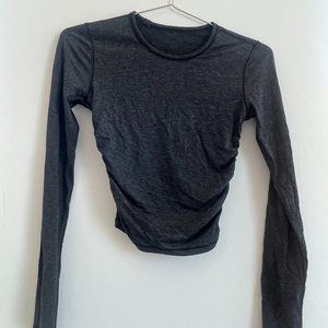 cropped lululemon long sleeve